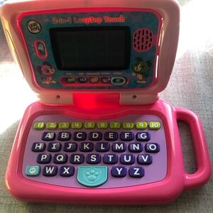 LeapFrog Pink 2-in-1 LeapTop Touch